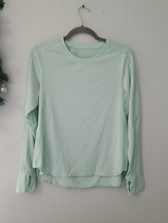 Avia Tops - Avia Mint Green Long Sleeve Performance Top